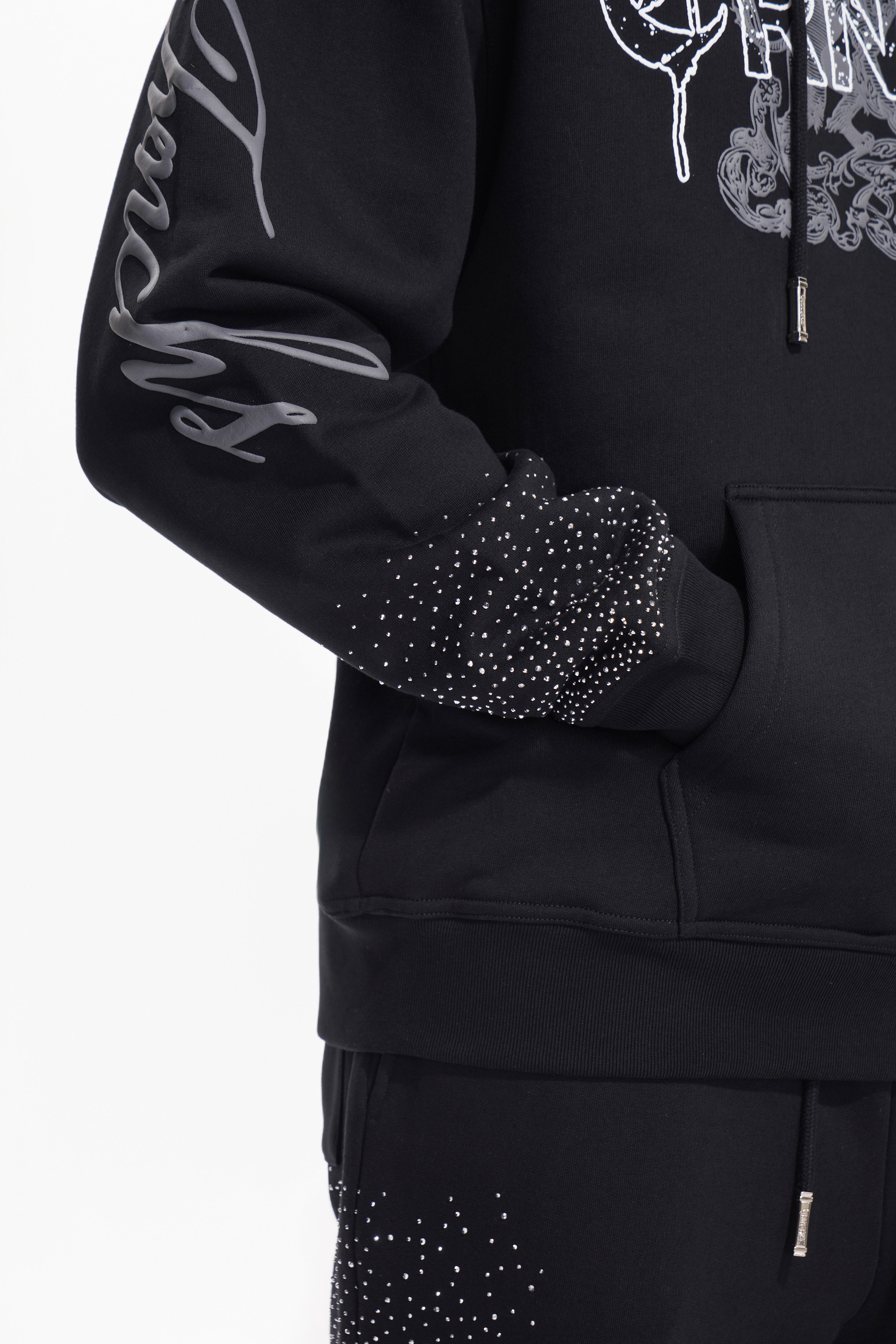 CODE OF THE TRNCHS Black Hoodie