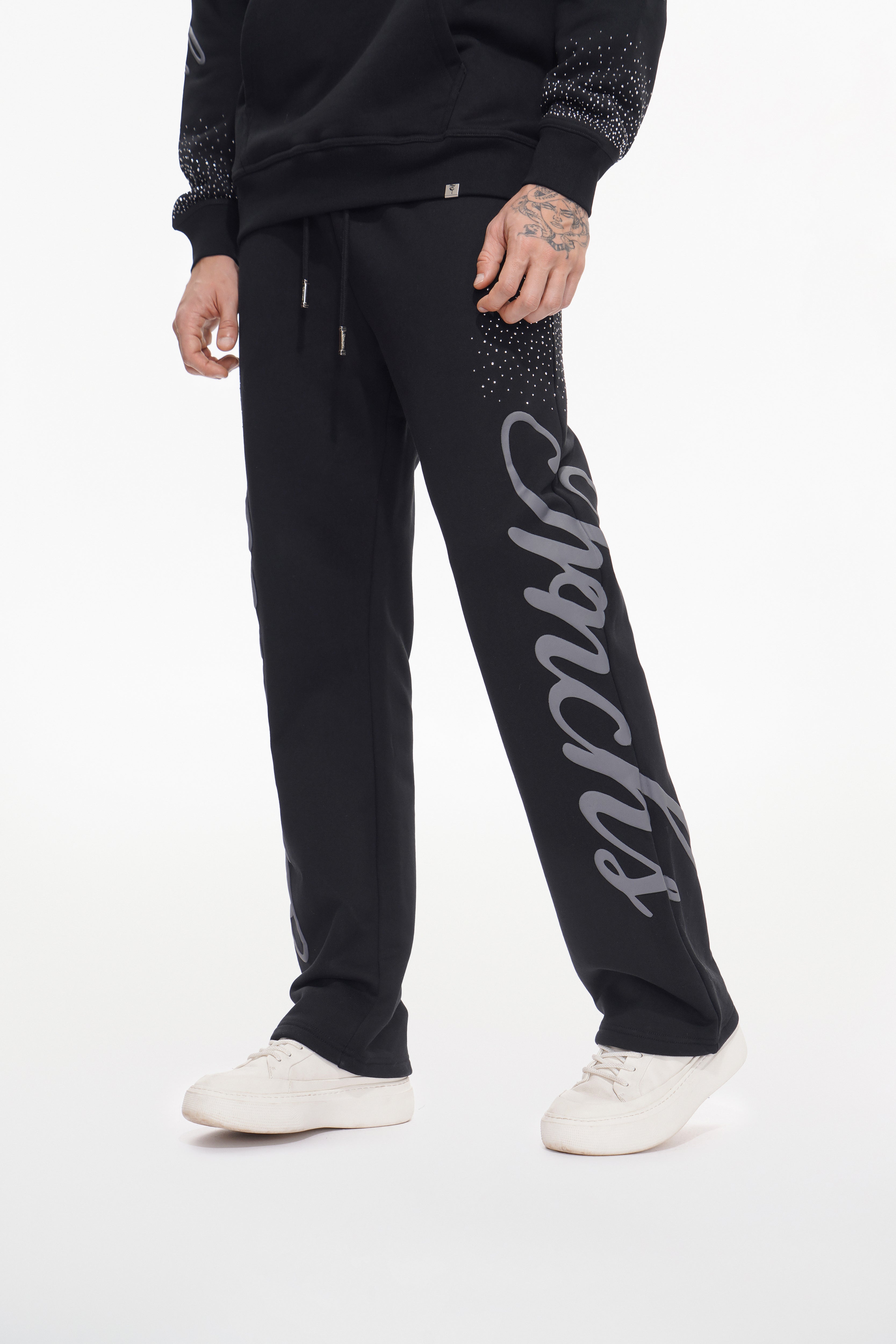 CODE OF THE TRNCHS Black Pants