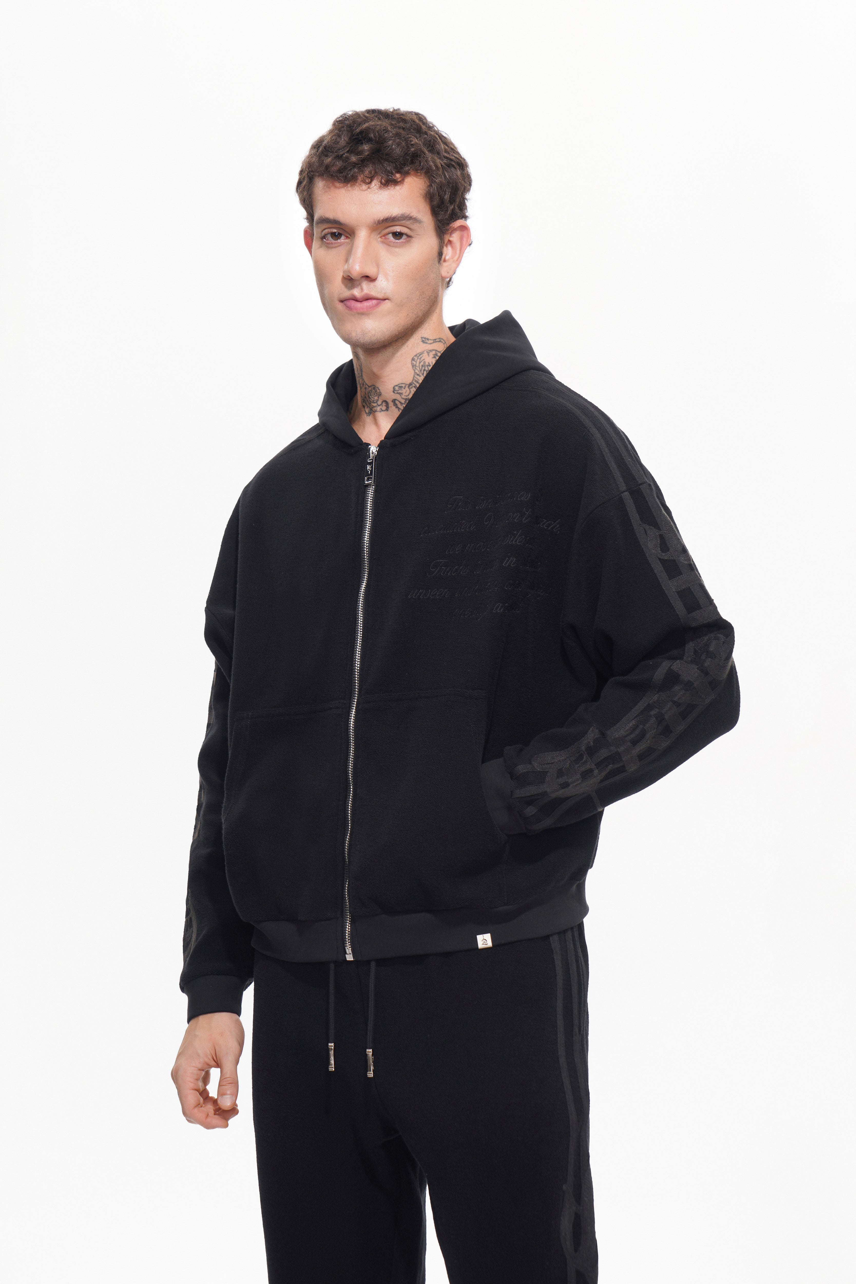 STEALTH DOCTRINE Black Hoodie