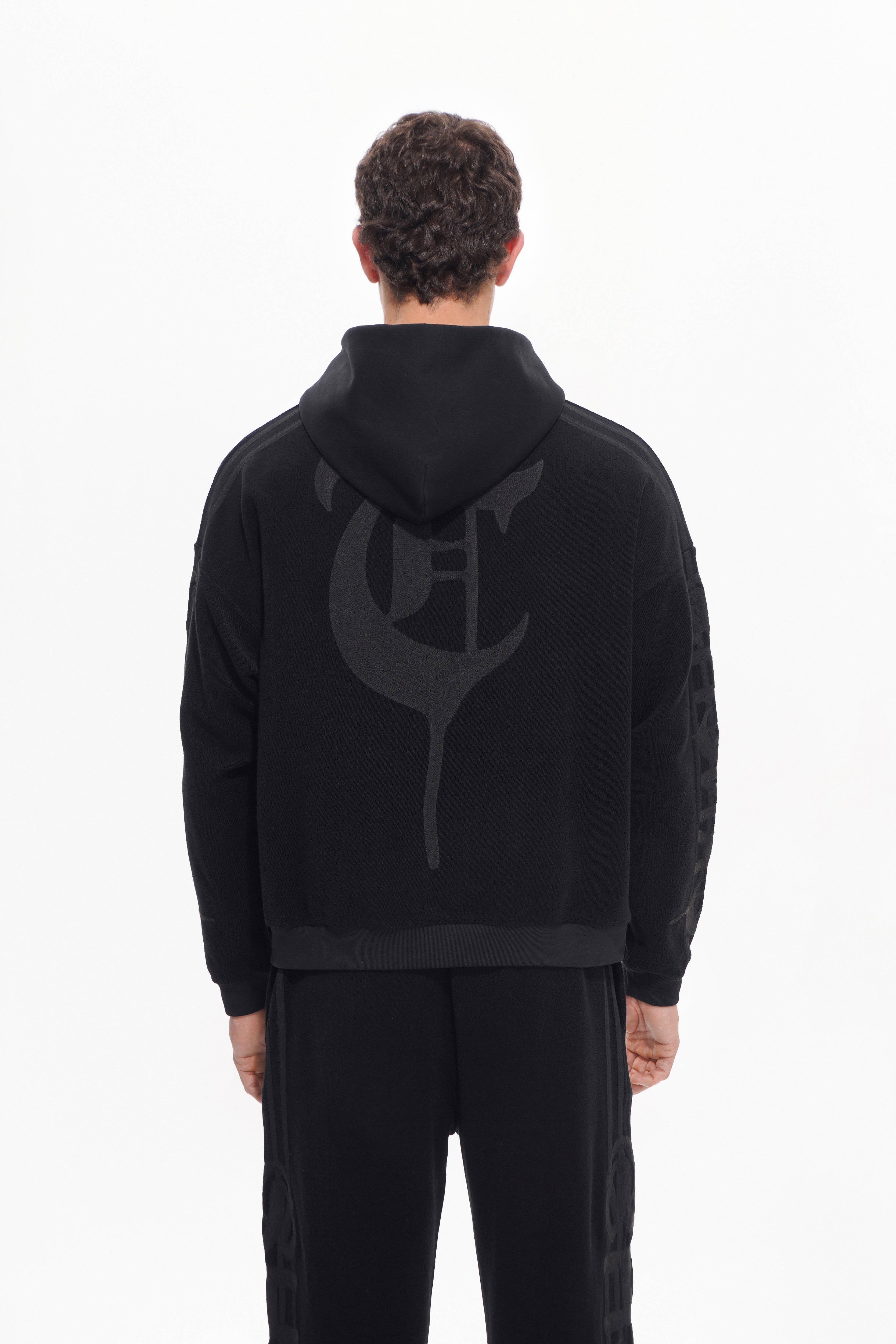 STEALTH DOCTRINE Black Hoodie