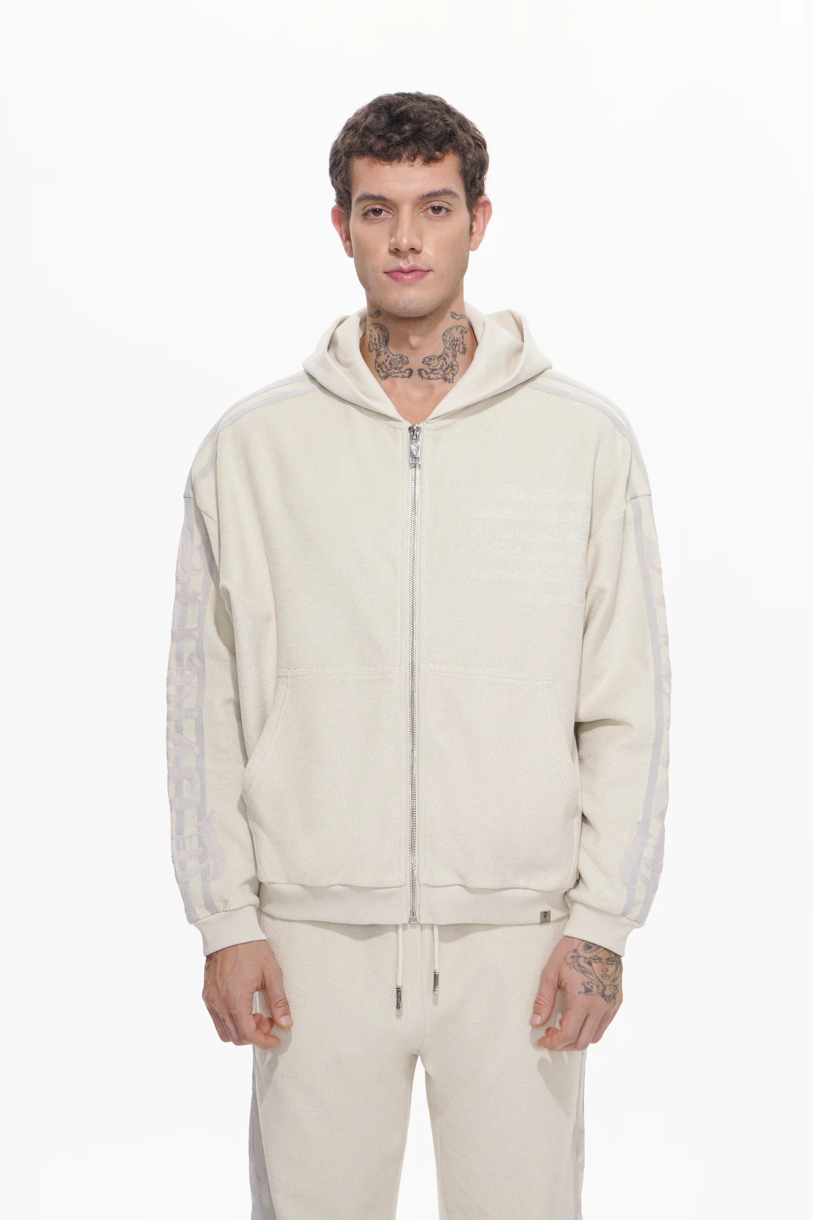 Trnchs "Stealth Doctrine" Hoodie Off White