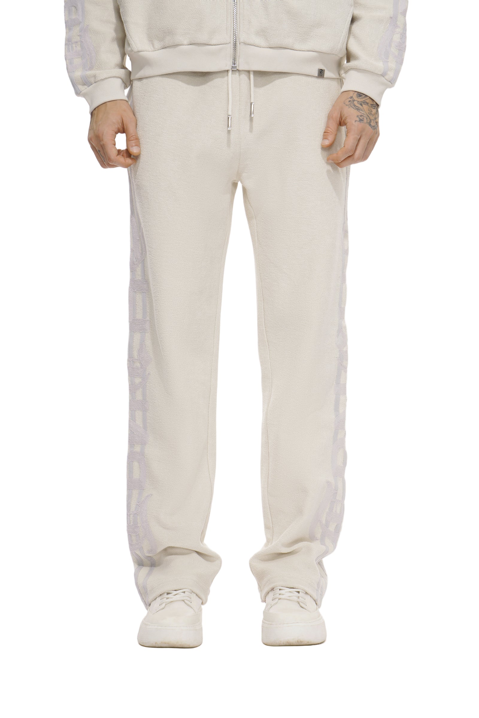 Trnchs "Stealth Doctrine" Sweat Pants Off White
