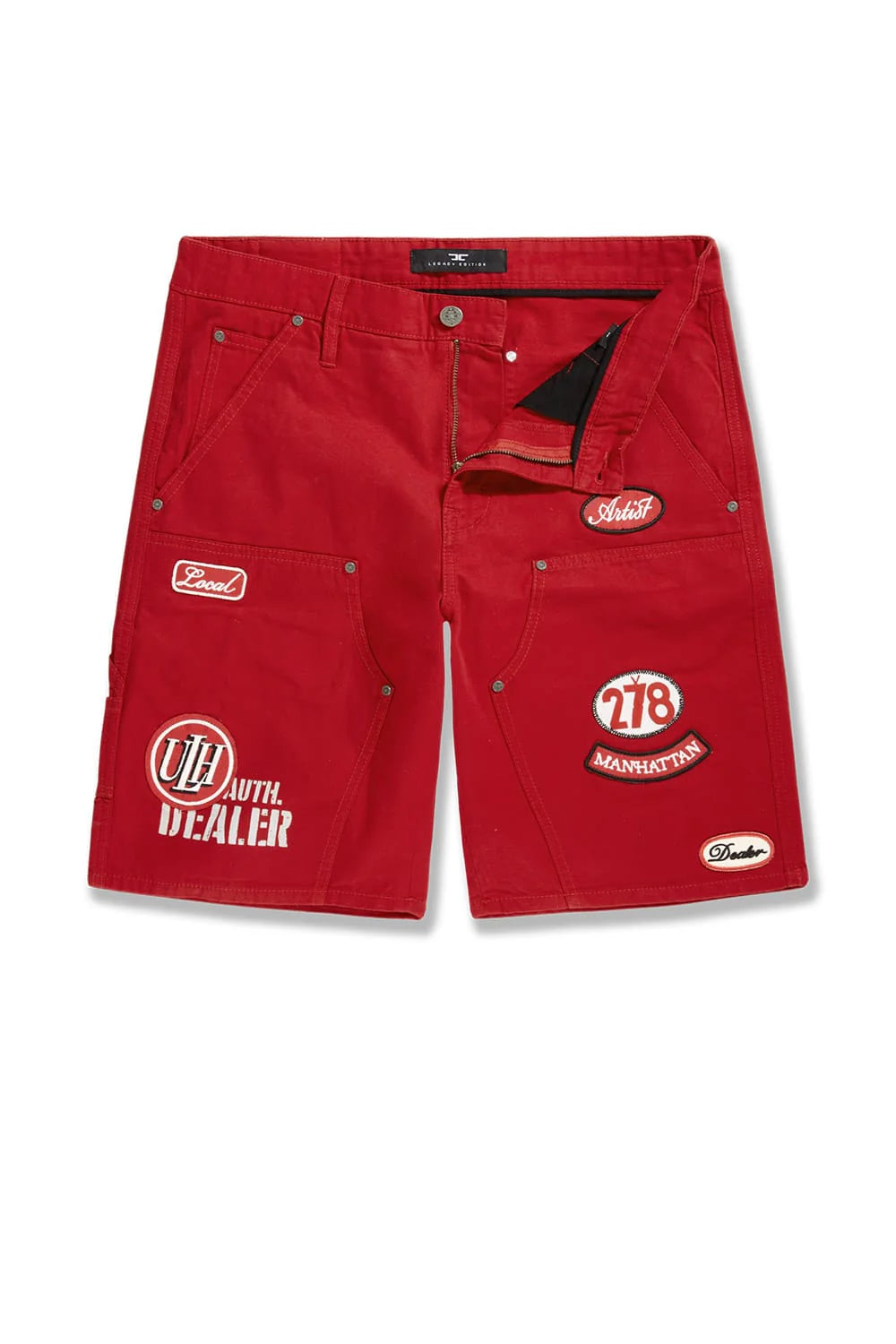 Jordan Craig Retro "Re-Up" Shorts Red