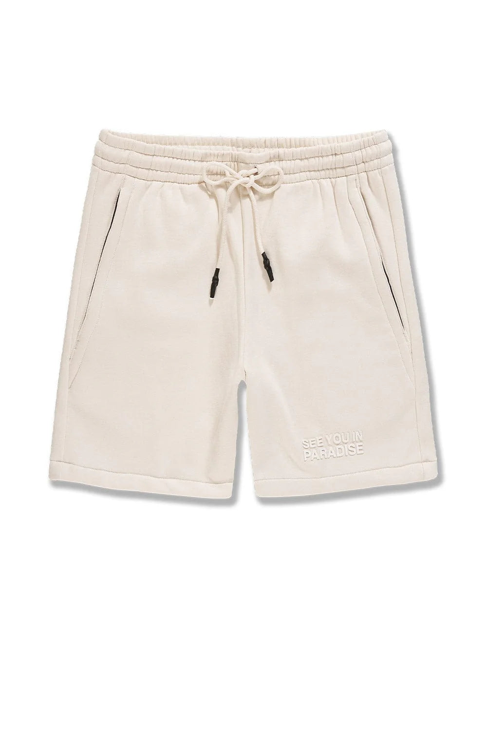 Jordan Craig "See You In Paradise" Shorts Cream