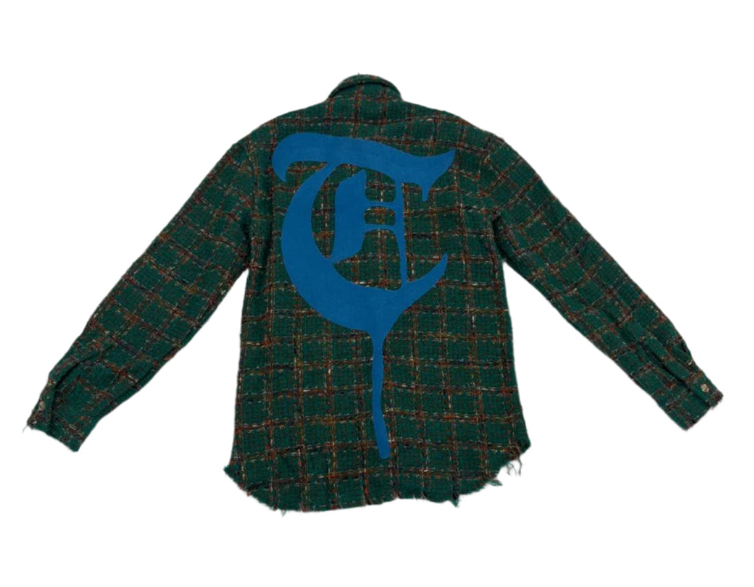 Trnchs "Unique Cloth" Button Up Green