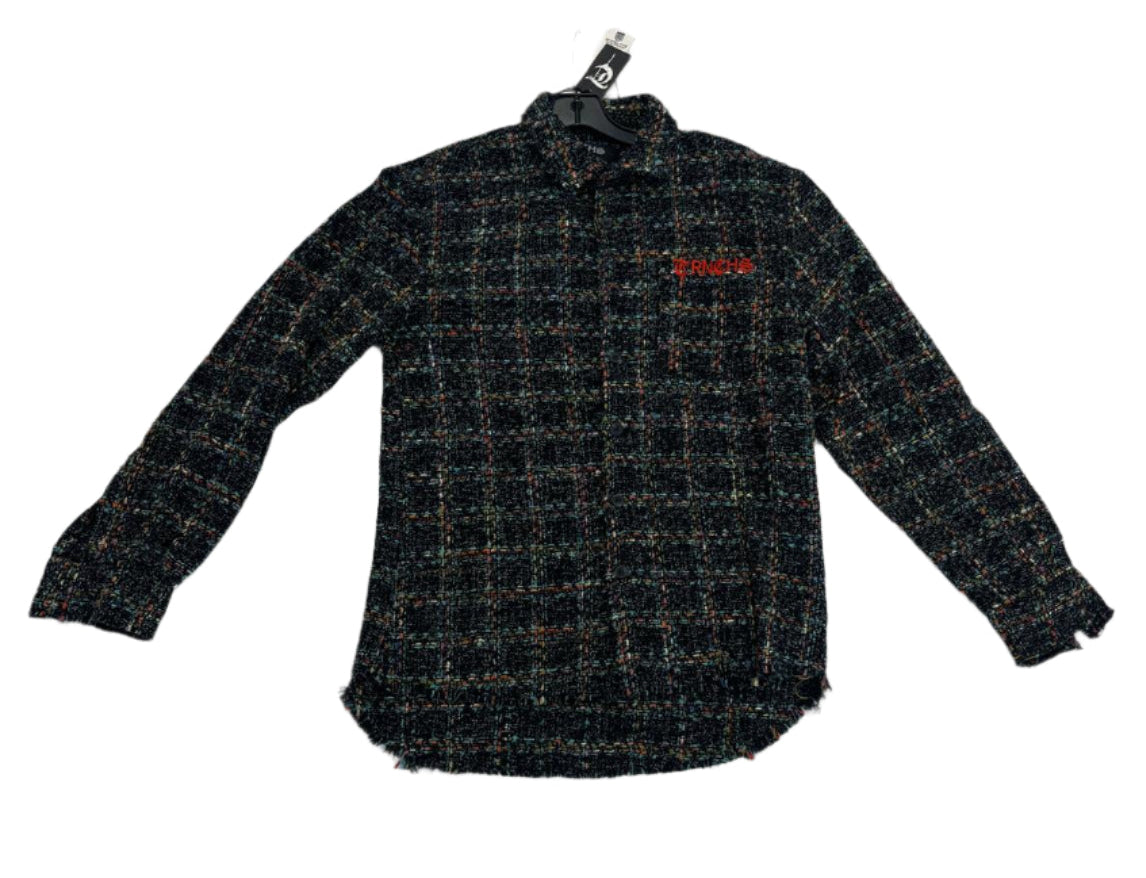 Trnchs "Unique Cloth" Button Up Black