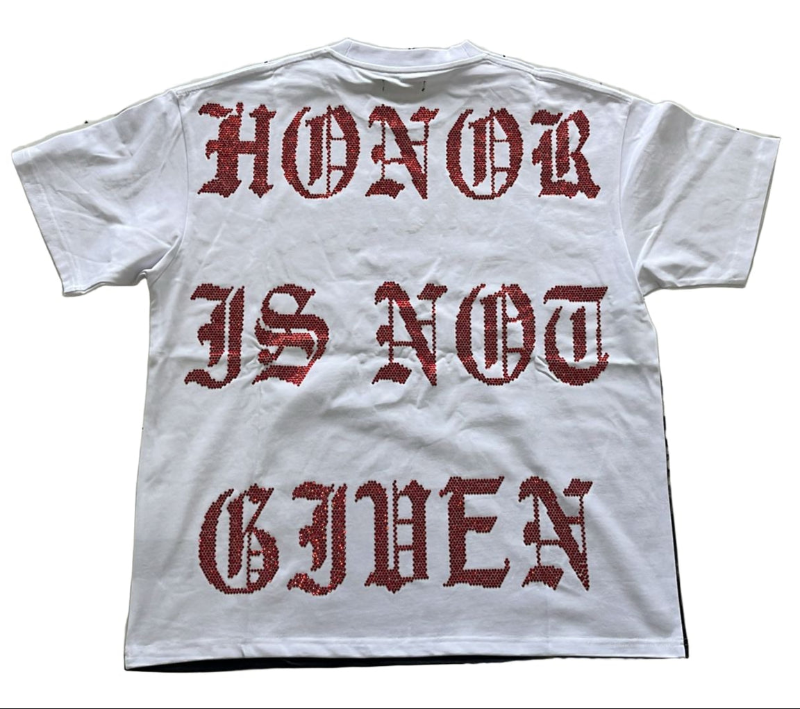 Silnt Chptrs "Honor" Tee White