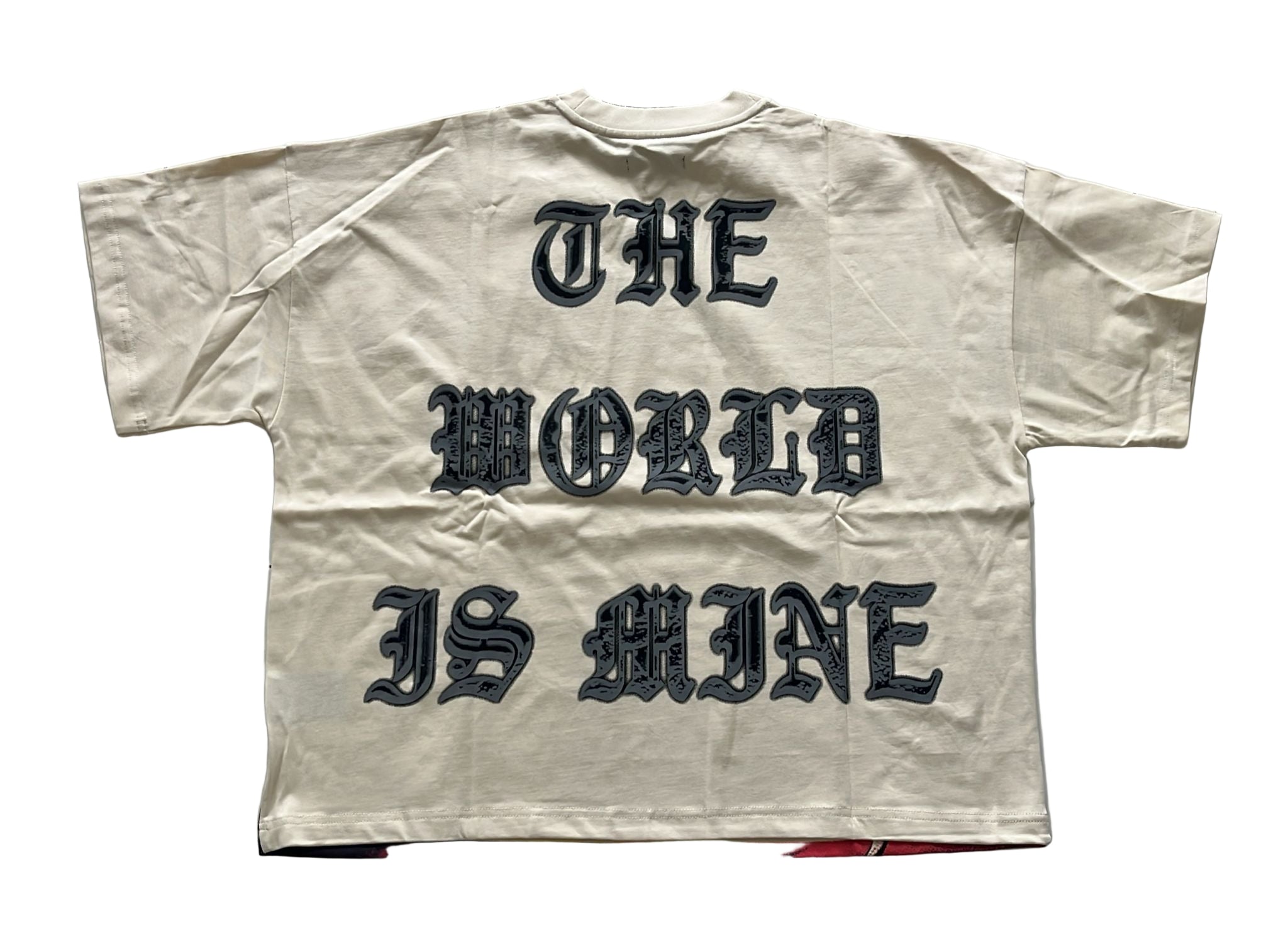 Silnt Chptrs "Cadet" Box Tee Cream