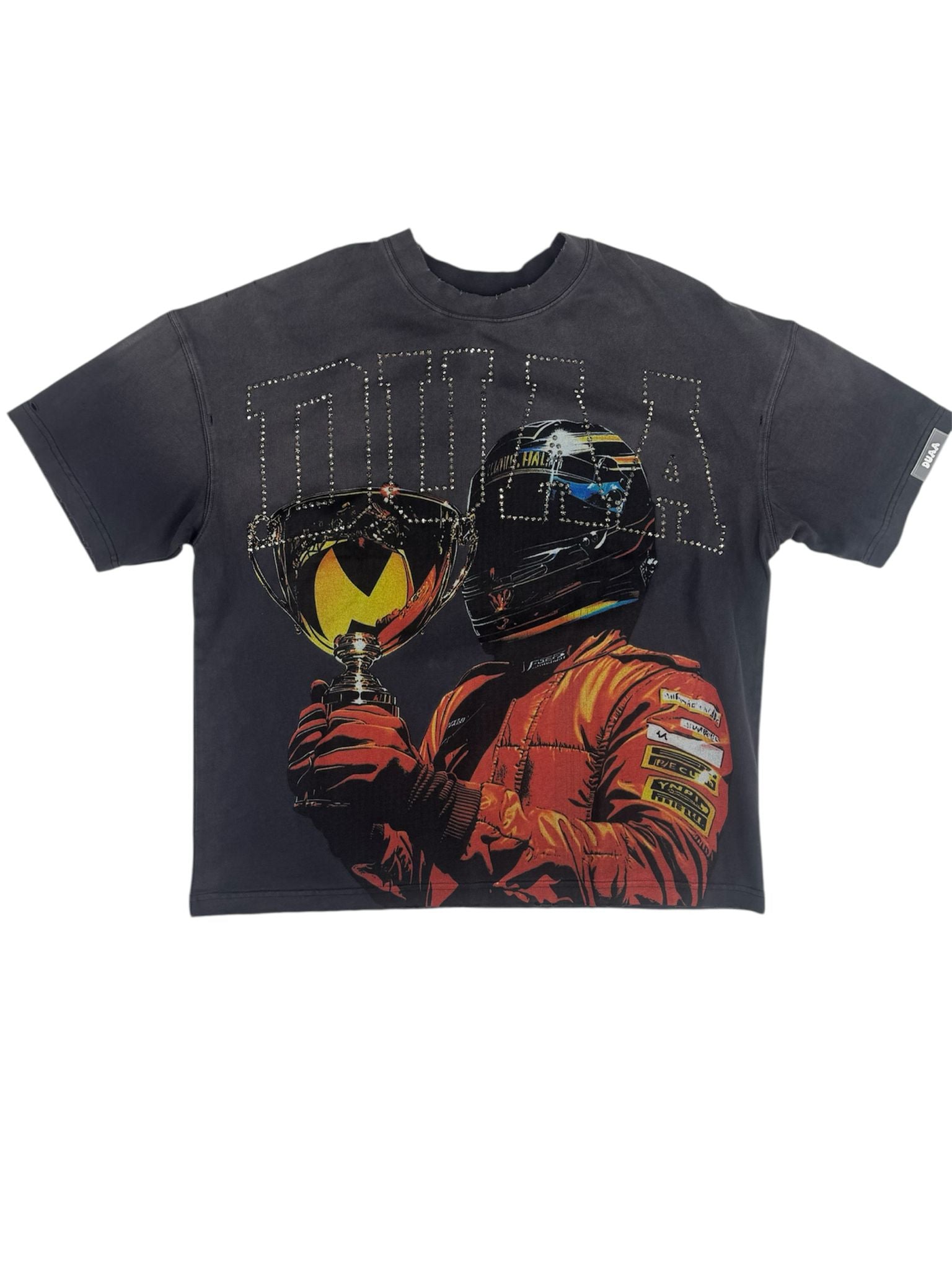 Duaa "Trophies" Tee Black Wash