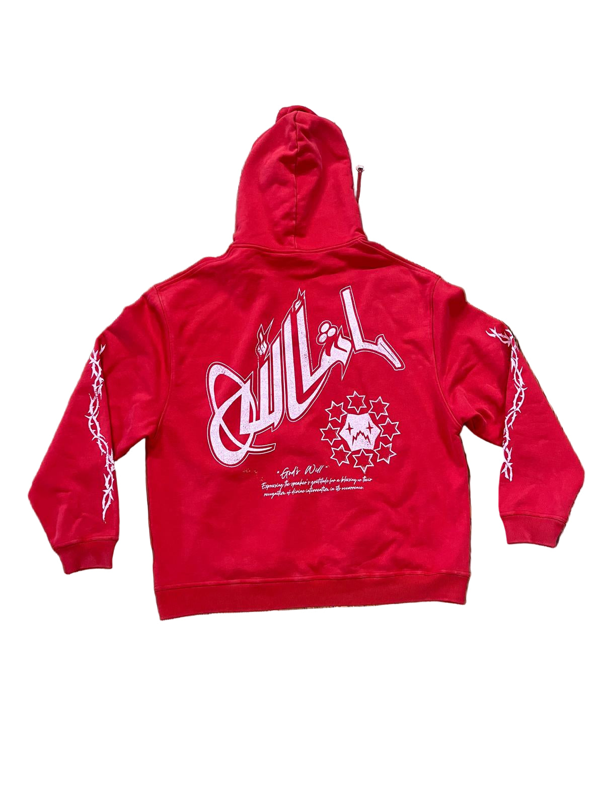 Wrath Boy "Gods Will" Hoodie Red