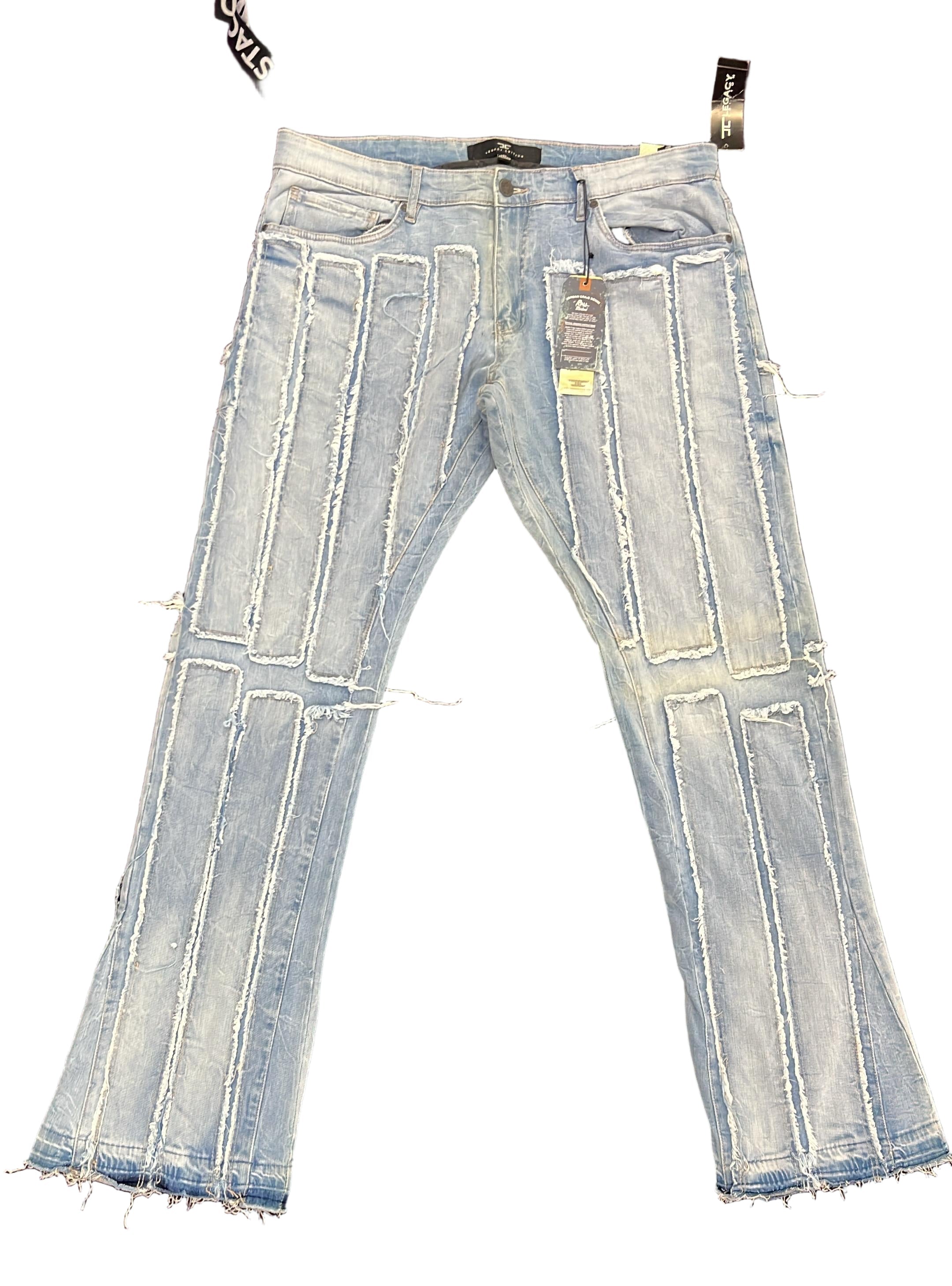 Jordan Craig "Lining" Stacked Light Wash