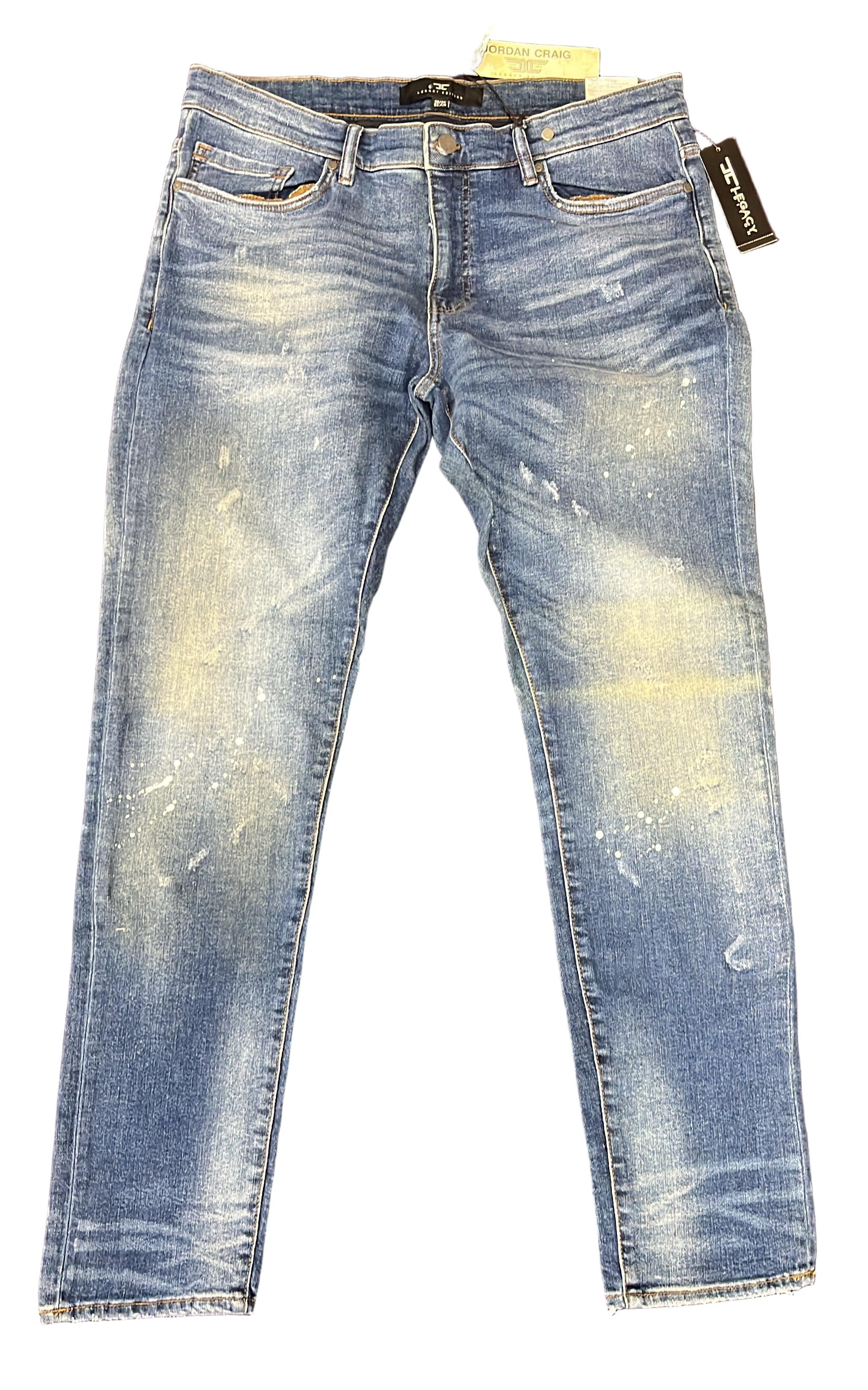 Jordan Craig "Paint" Skinny Blue Wash