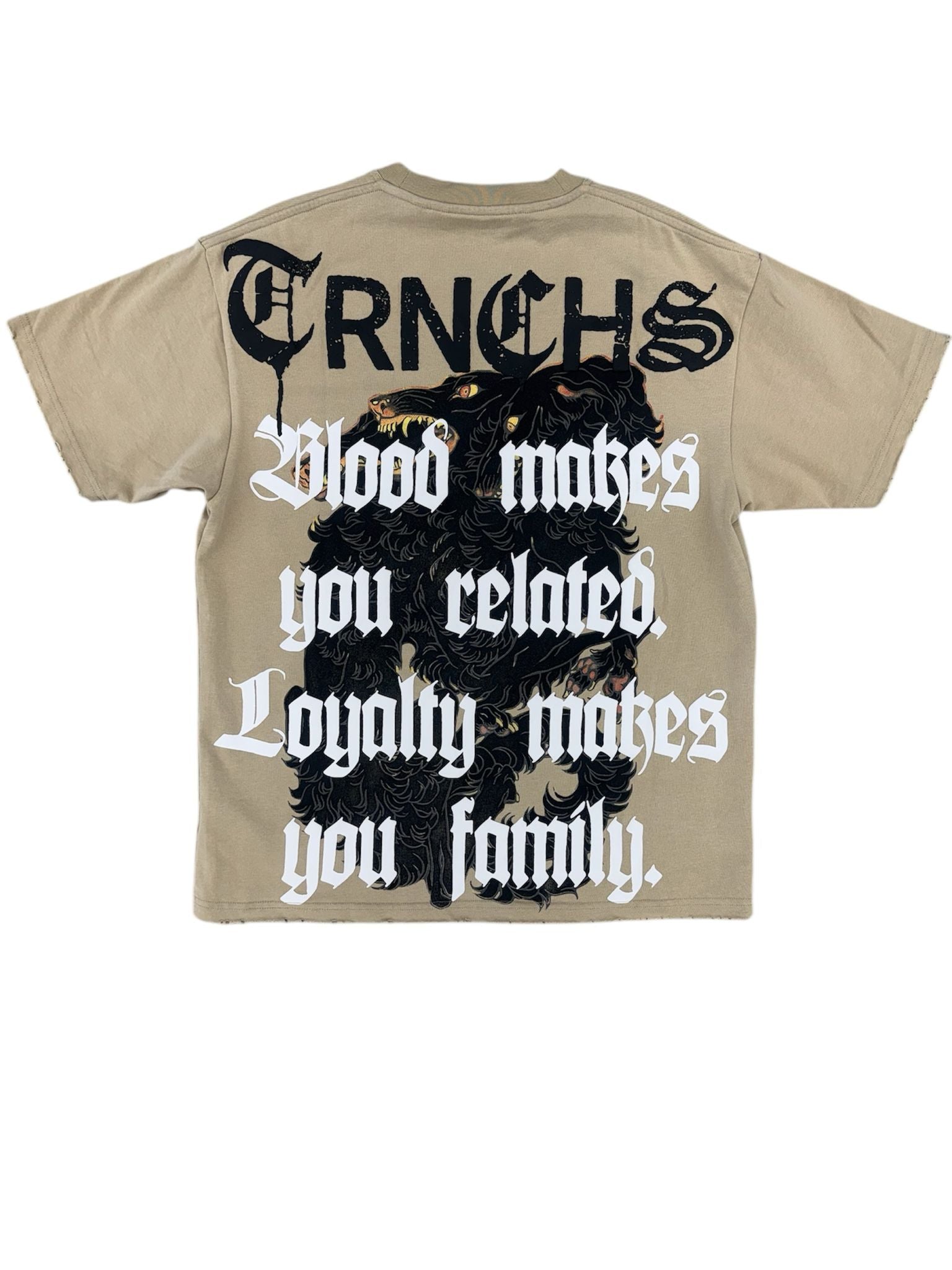 Trnchs "Wolf Pack" Tee Khaki
