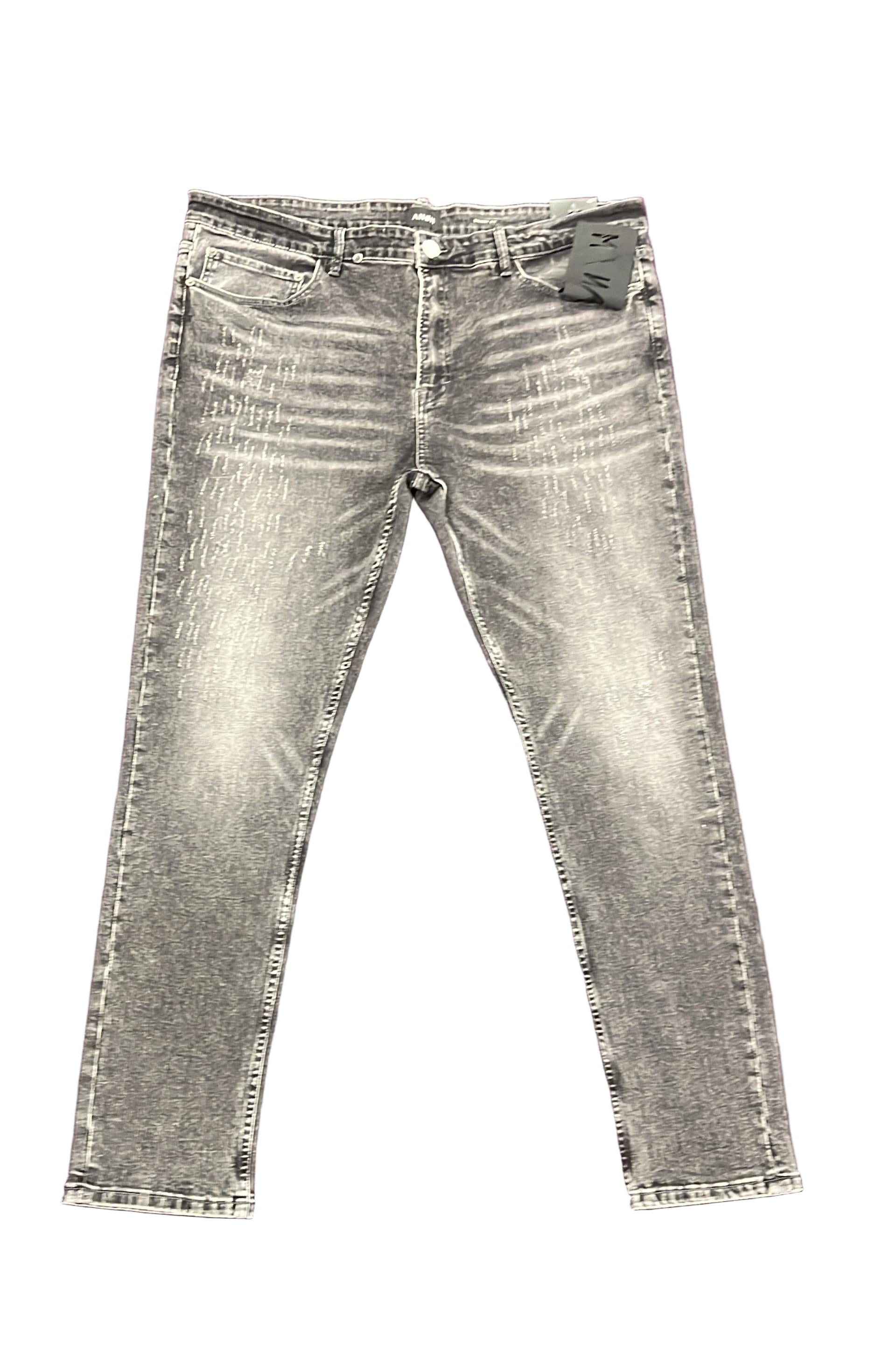 Anom "Mouse" Skinny Grey Wash