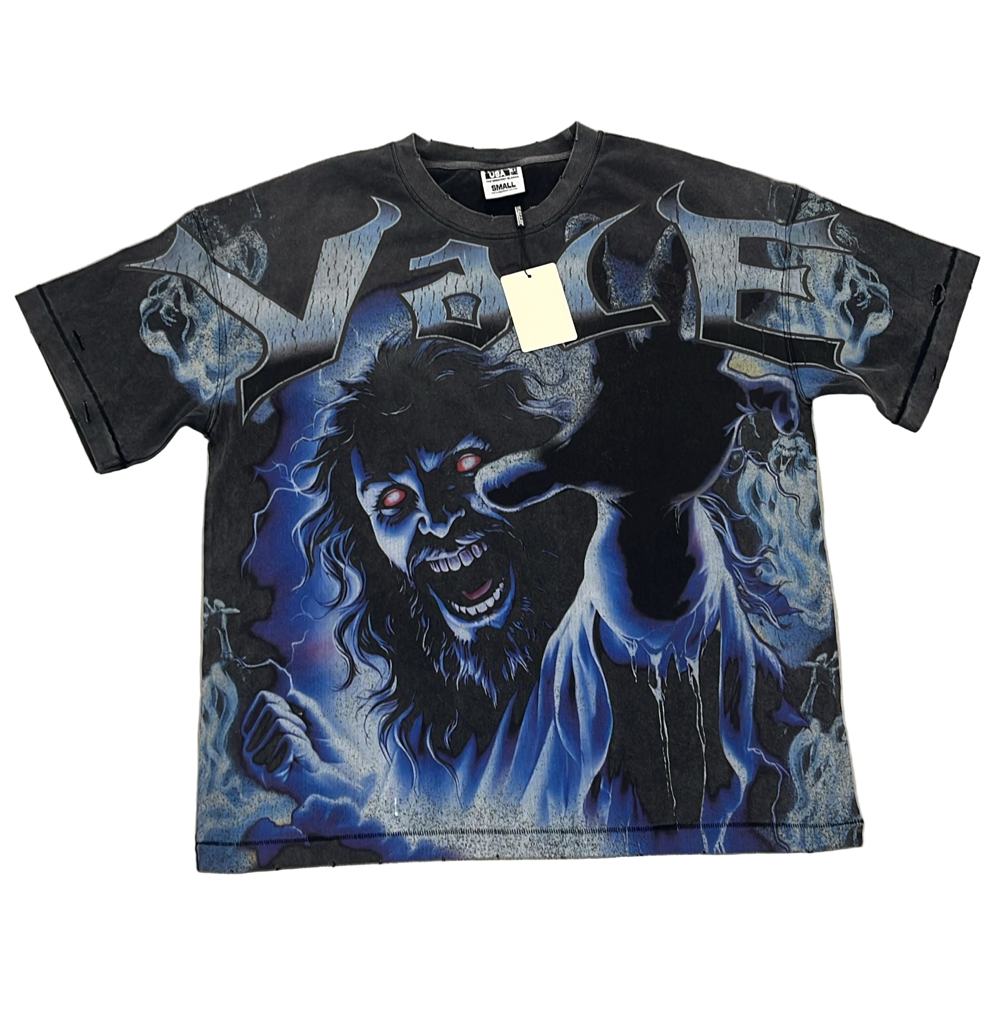 Vale Forever "Fear Big" Tee Black Wash