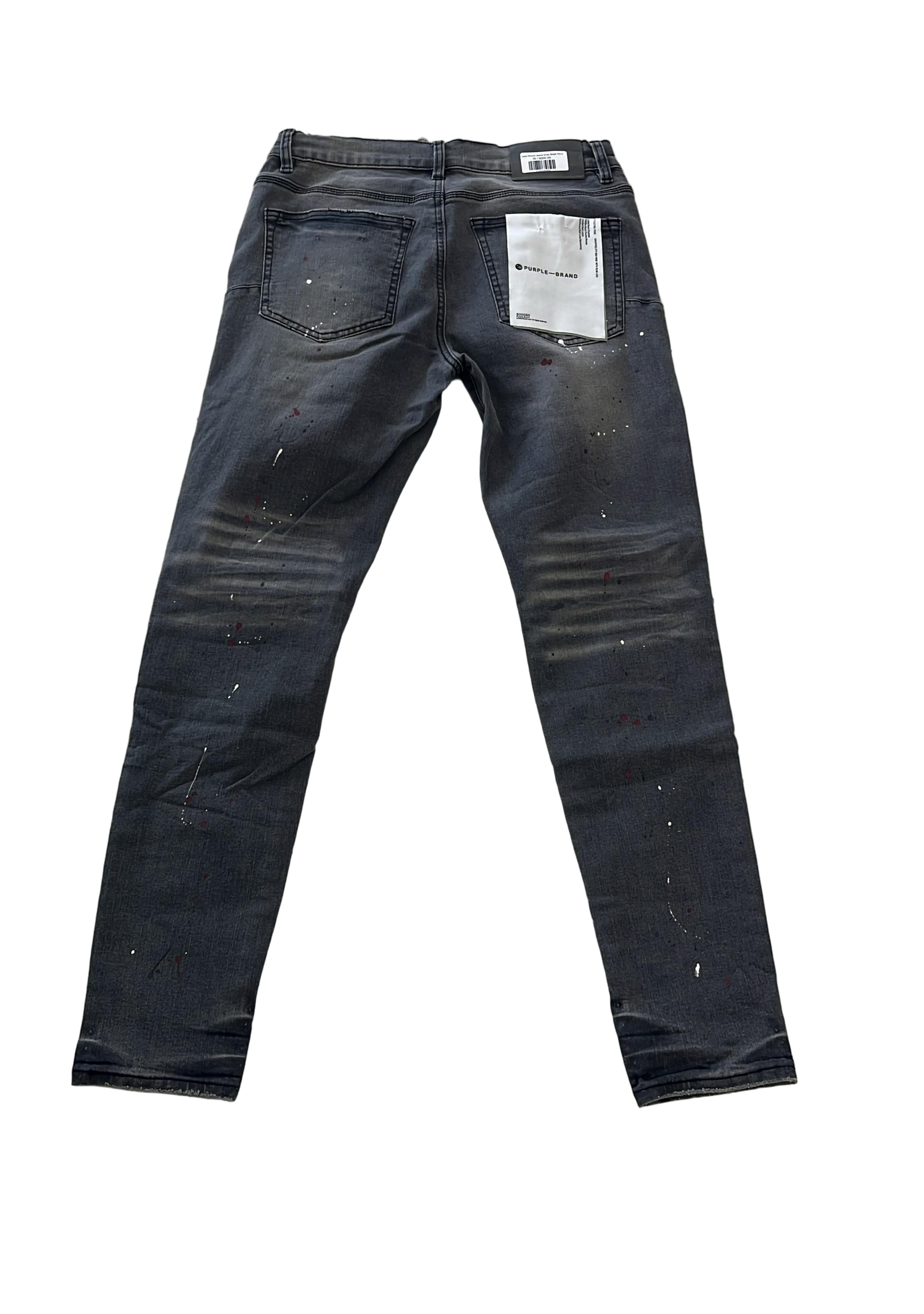 Purple Brand "Pants"  Navy Grey Paint