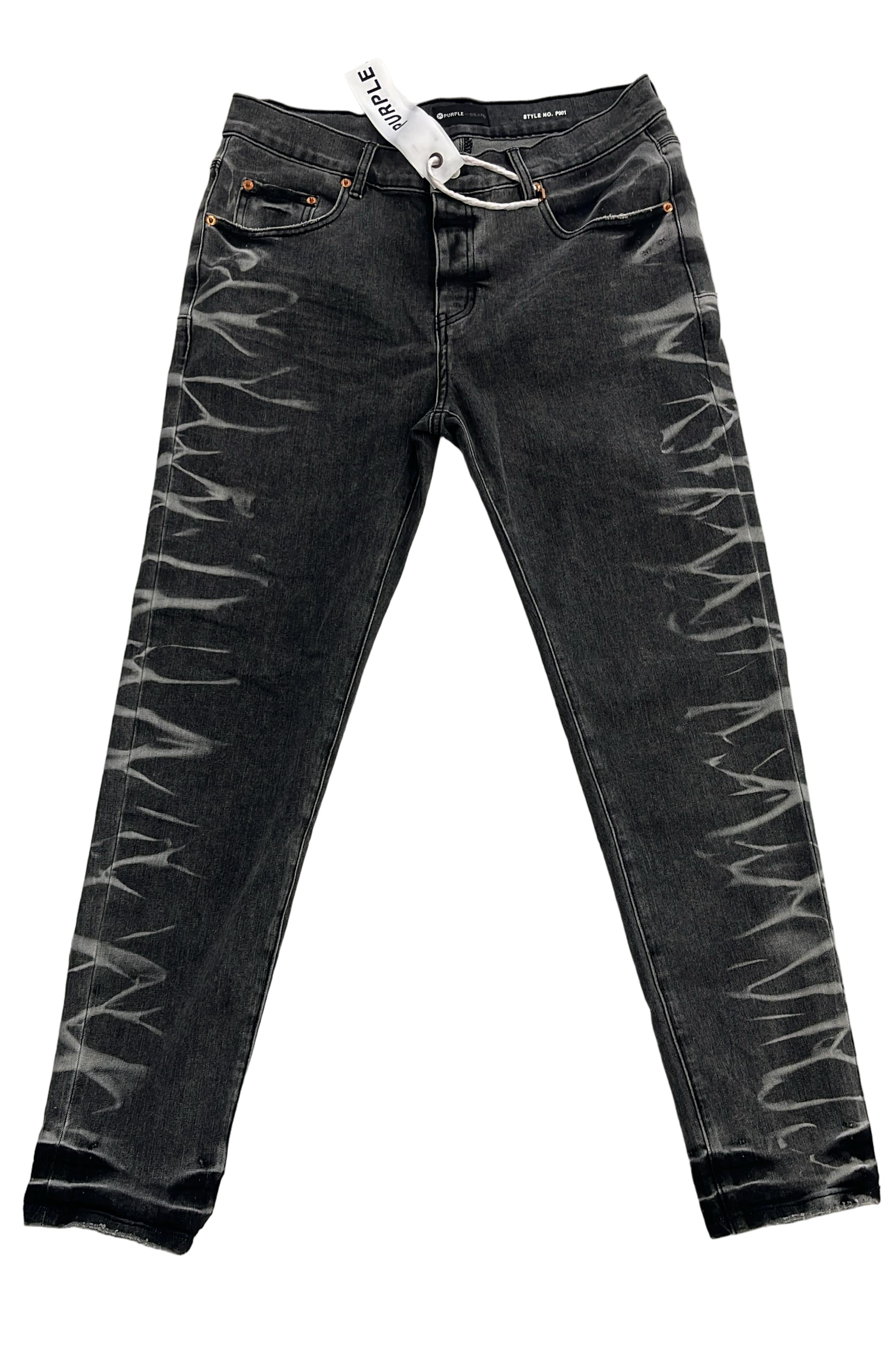 Purple Brand Jeans Grey ZigZag