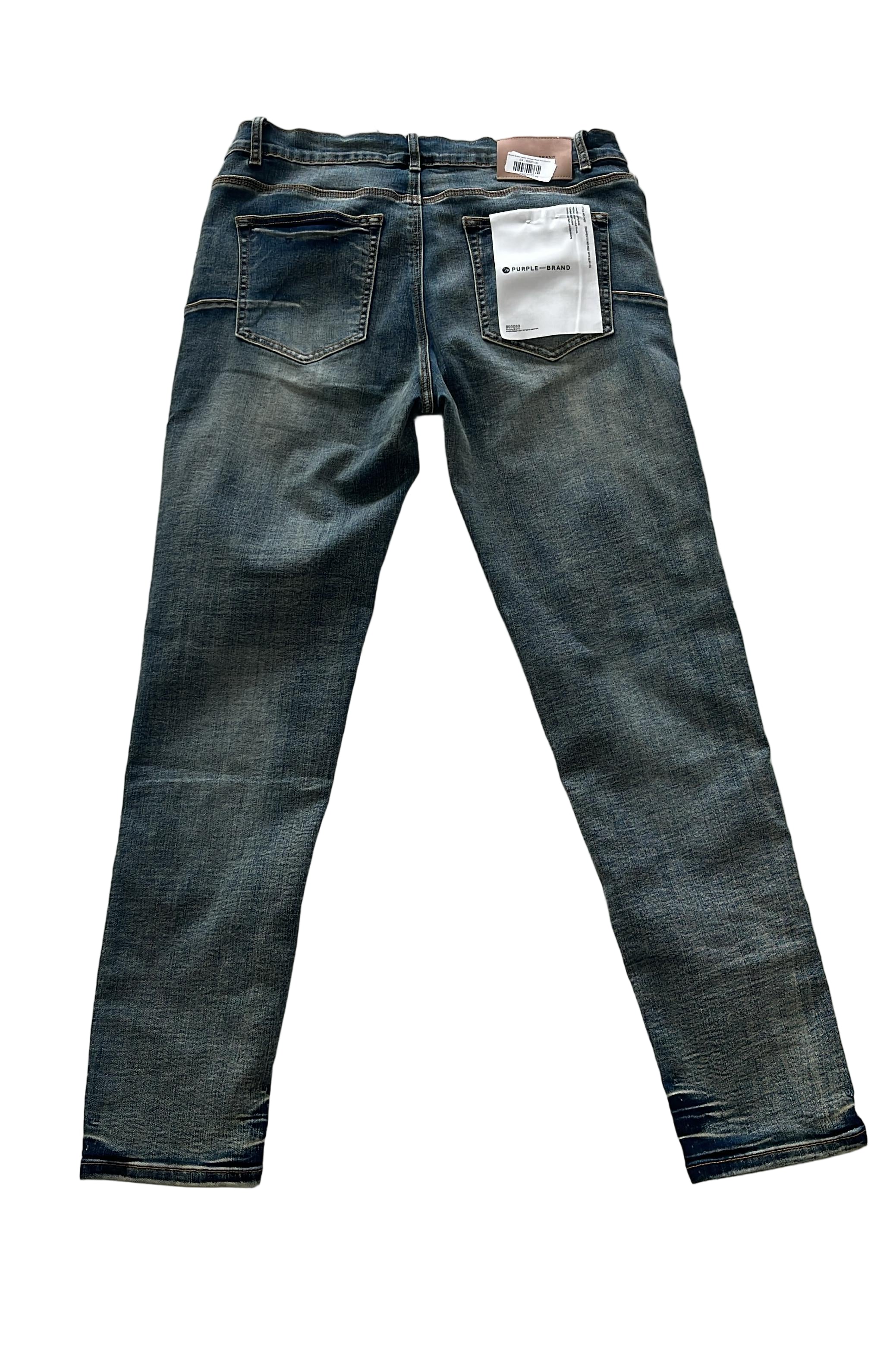 Purple Brand Jeans Vintage Wash Red ZigZag