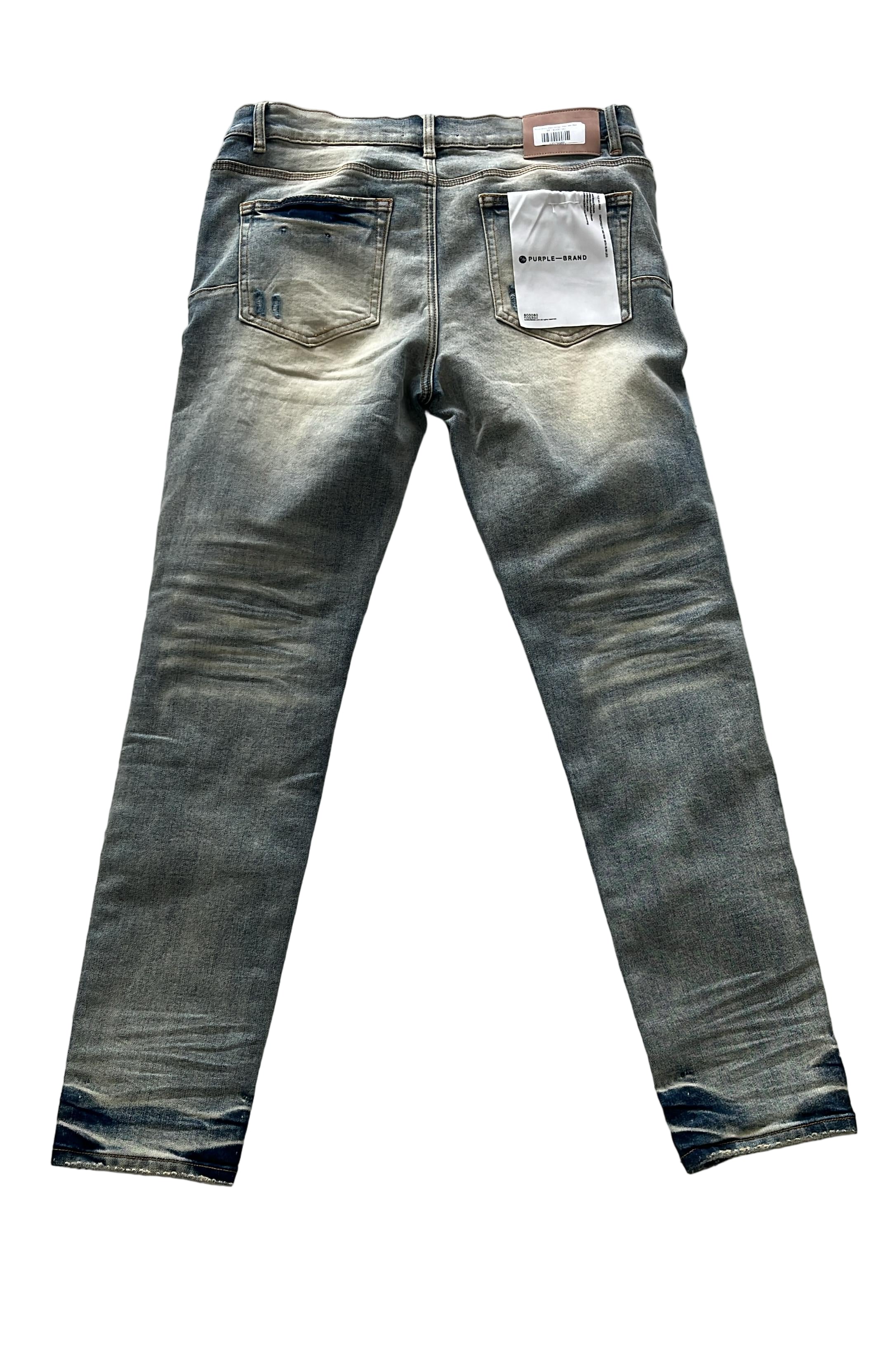 Purple Brand Jeans Vintage Wash With Rips