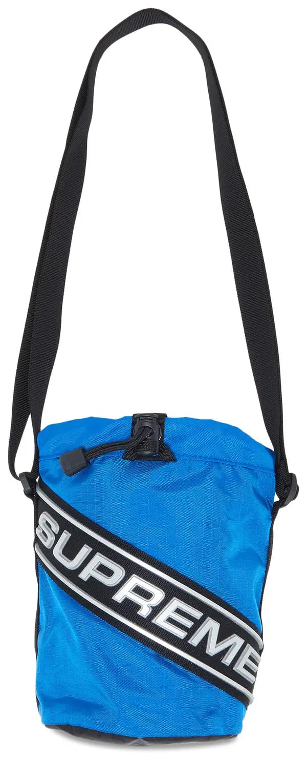 Supreme Small Cinch Pouch- Blue