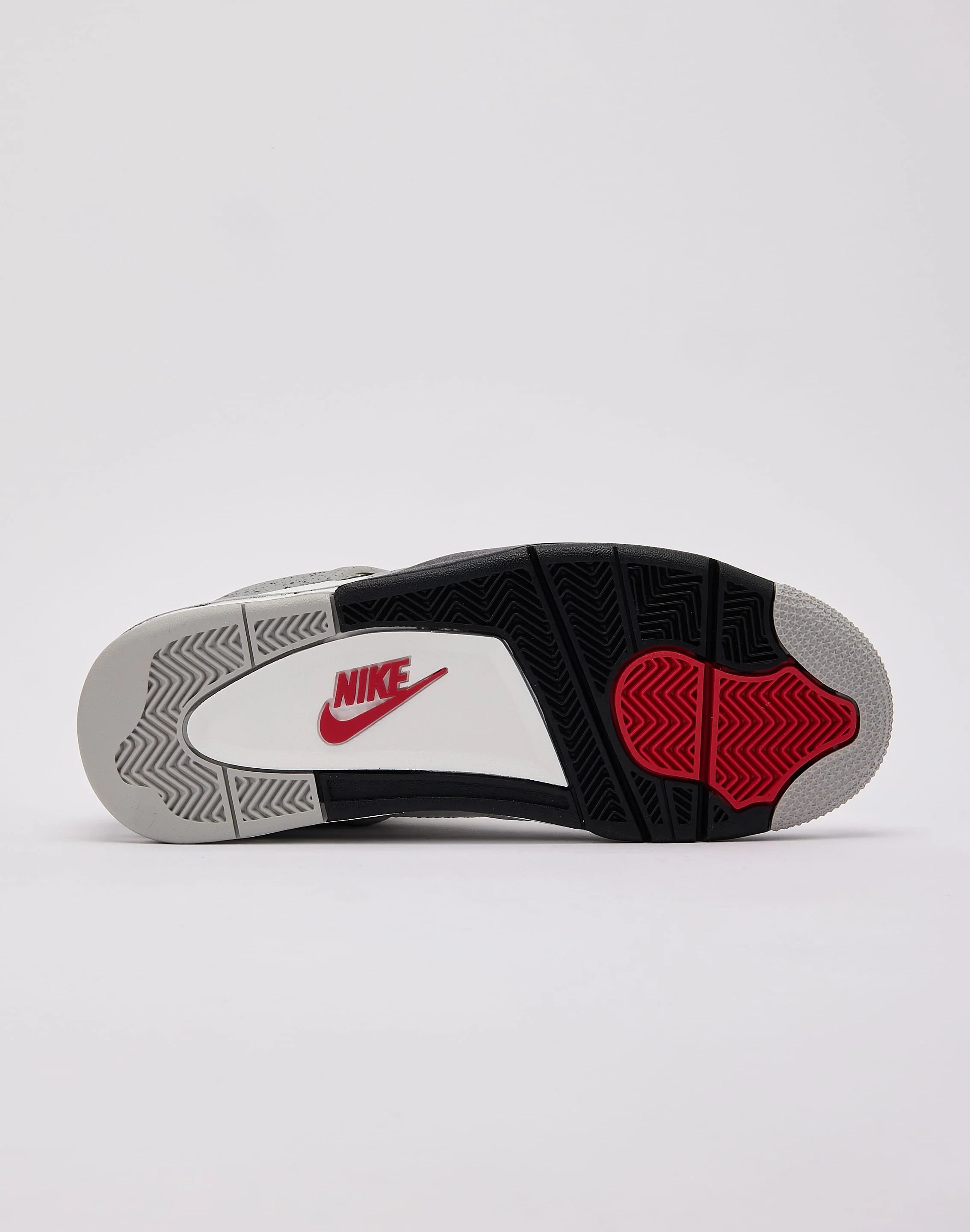 Air Jordan 4 Retro OG White Cement sneaker, medial view