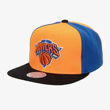 New York Knicks Orange & Blue Snapback Hat