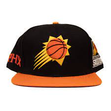 Phoenix Suns Black & Orange Snapback Hat