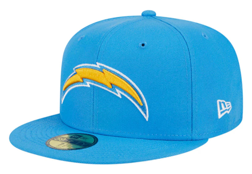 Los Angeles Chargers New Era 59FIFTY Fitted Hat – Powder Blue