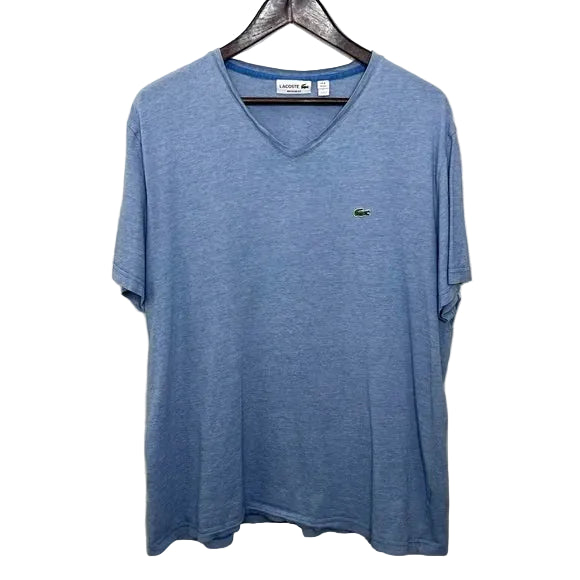 Lacoste Classic V-Neck Tee - Blue