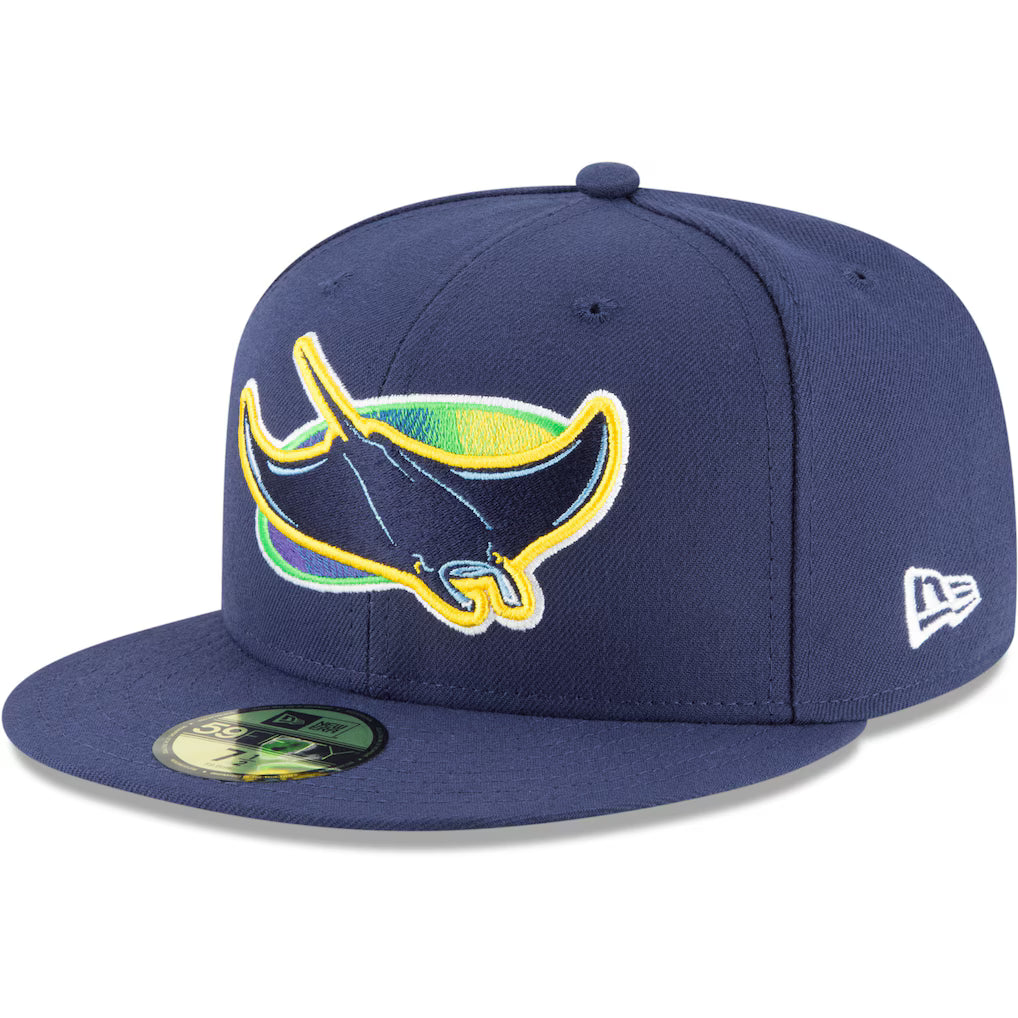 Tampa Bay Rays New Era 59FIFTY Fitted Hat – Navy