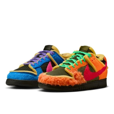 CPFM x Nike Dunk Low Swamp Sponge Blue sneaker, side view