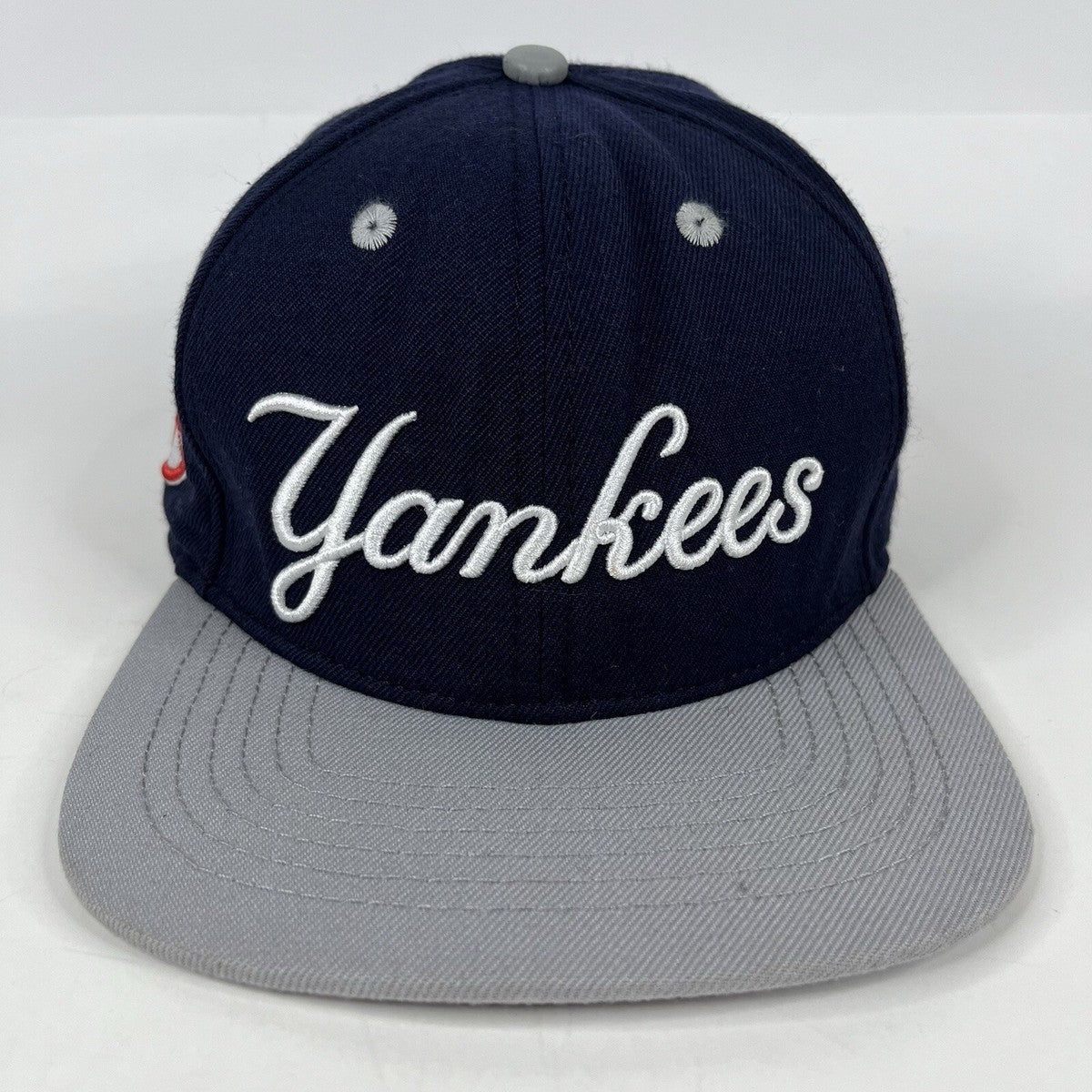 New York Yankees Snapback Hat Navy/Gray