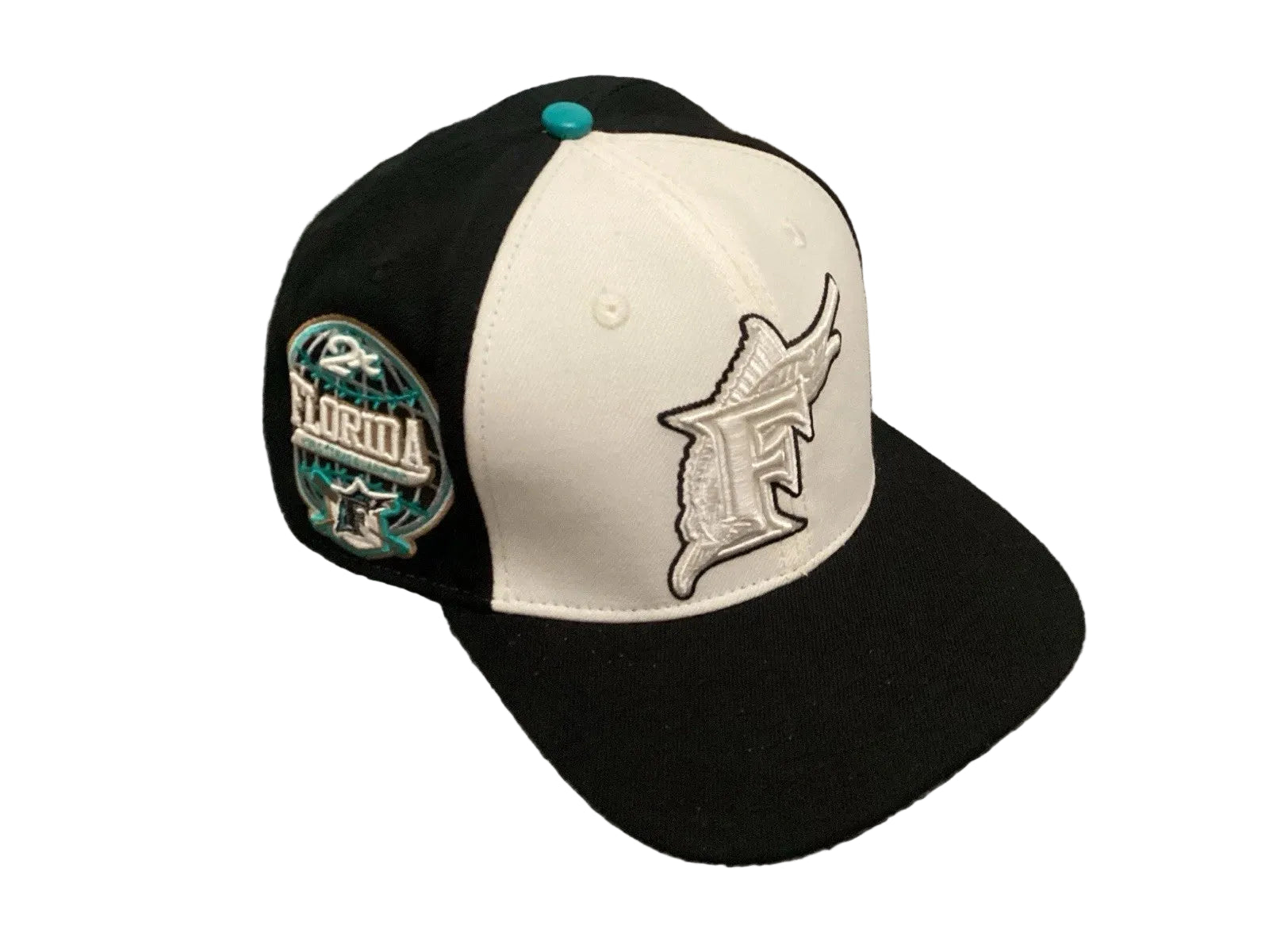 Florida F Logo Two-Tone Snapback Hat Black/Cream