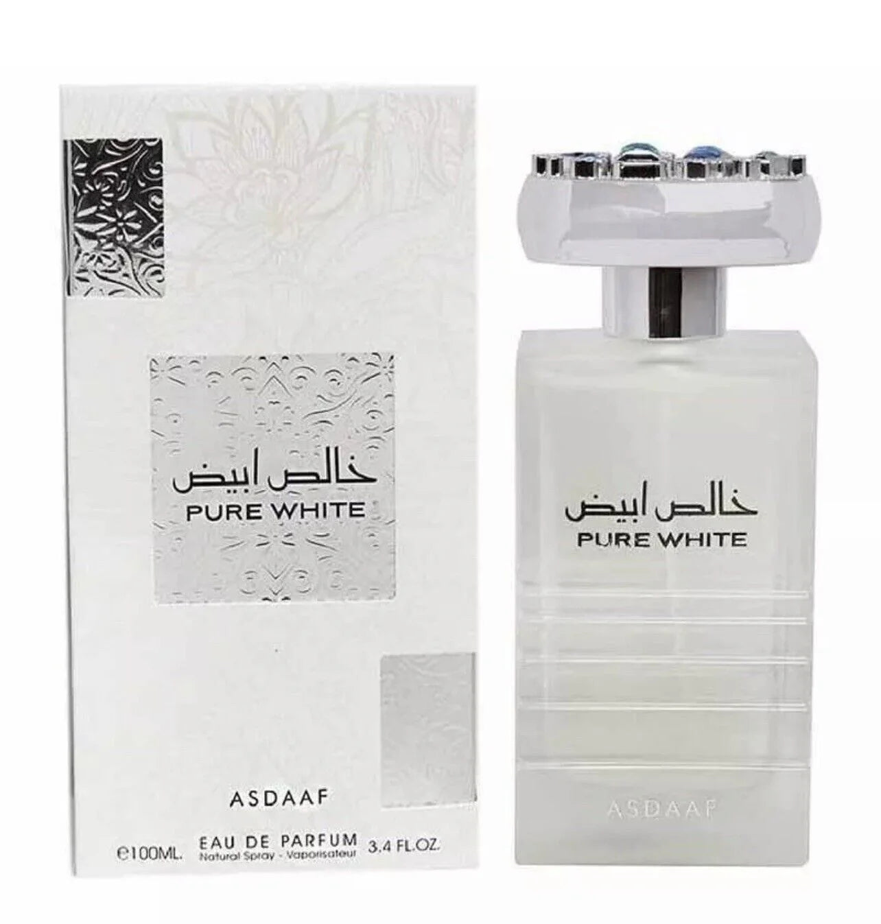 Asdaaf Pure White Eau De Parfum Spray 3.4 Oz 