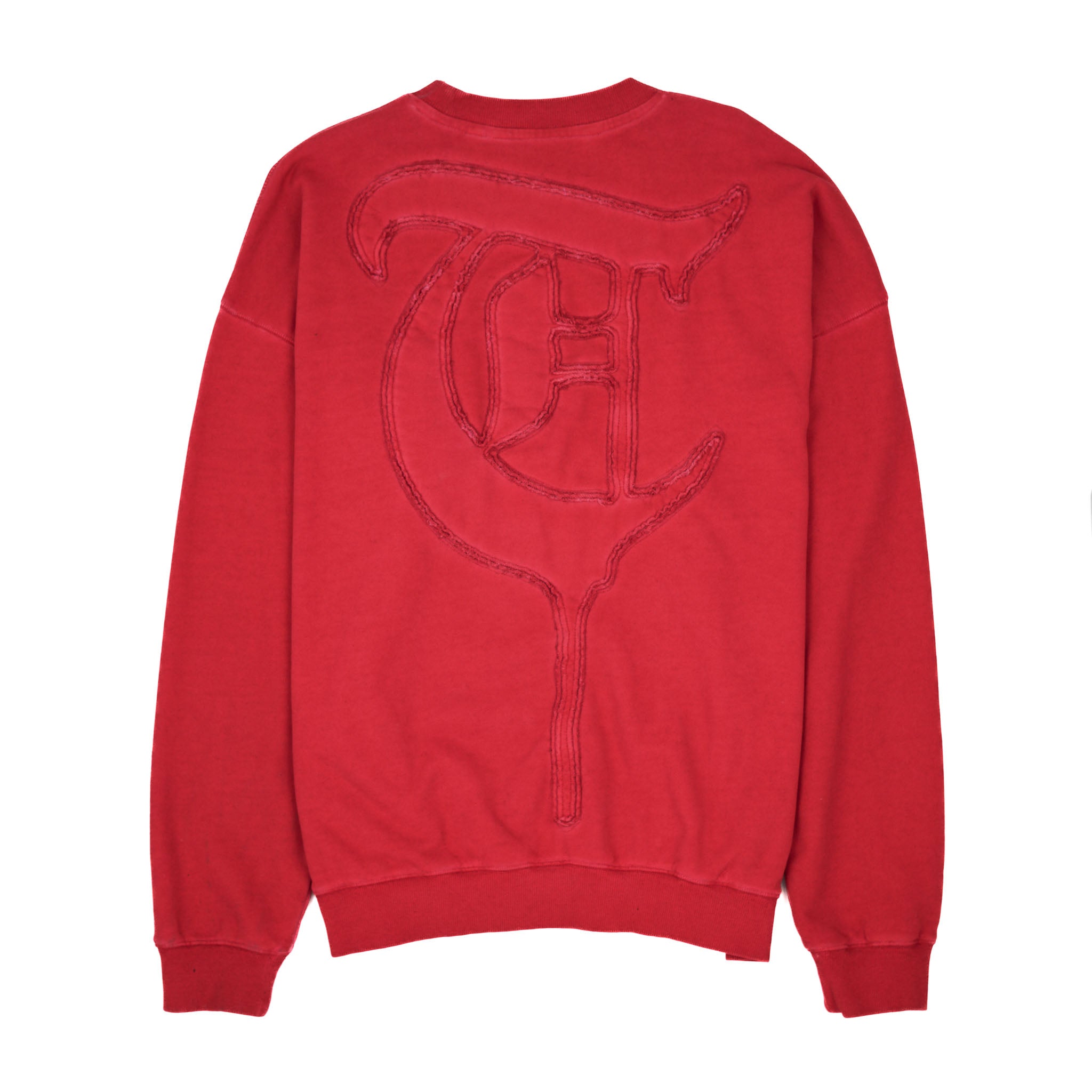 "MAWADA" Red Crewneck