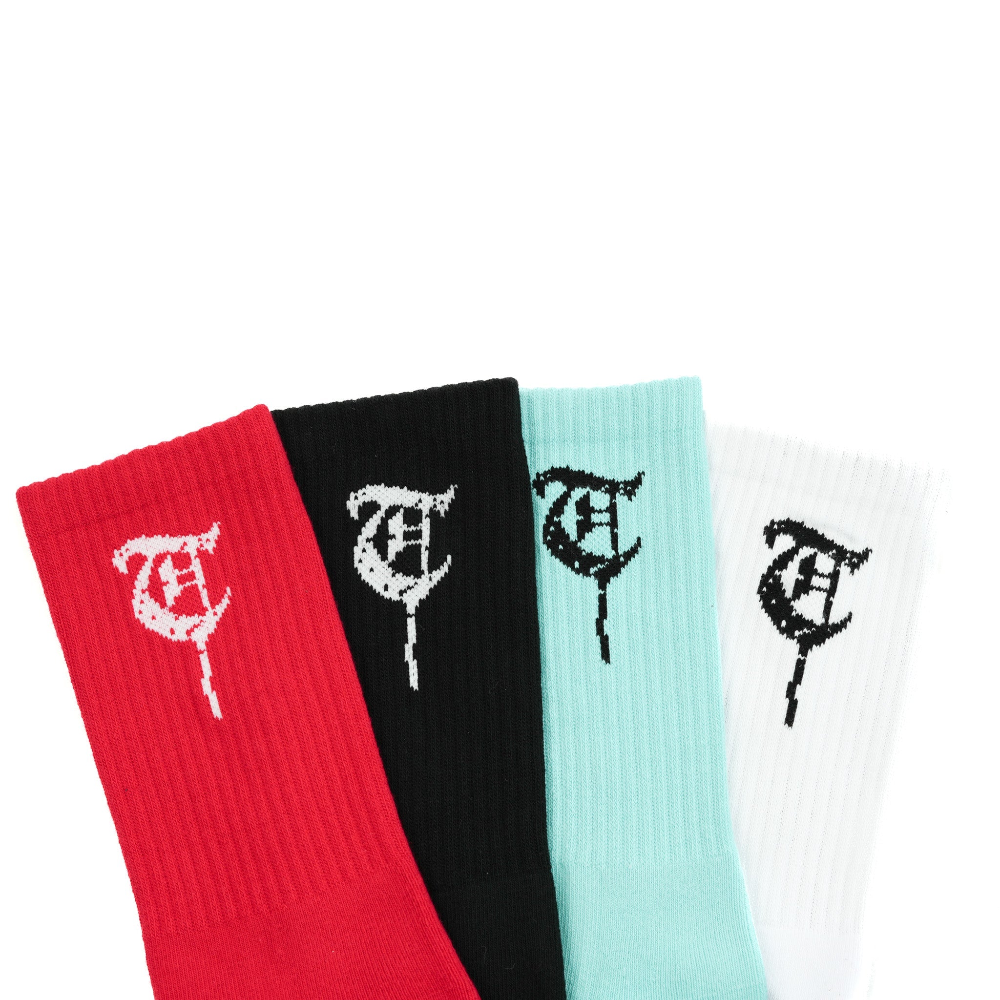 TEN TOES Socks Black
