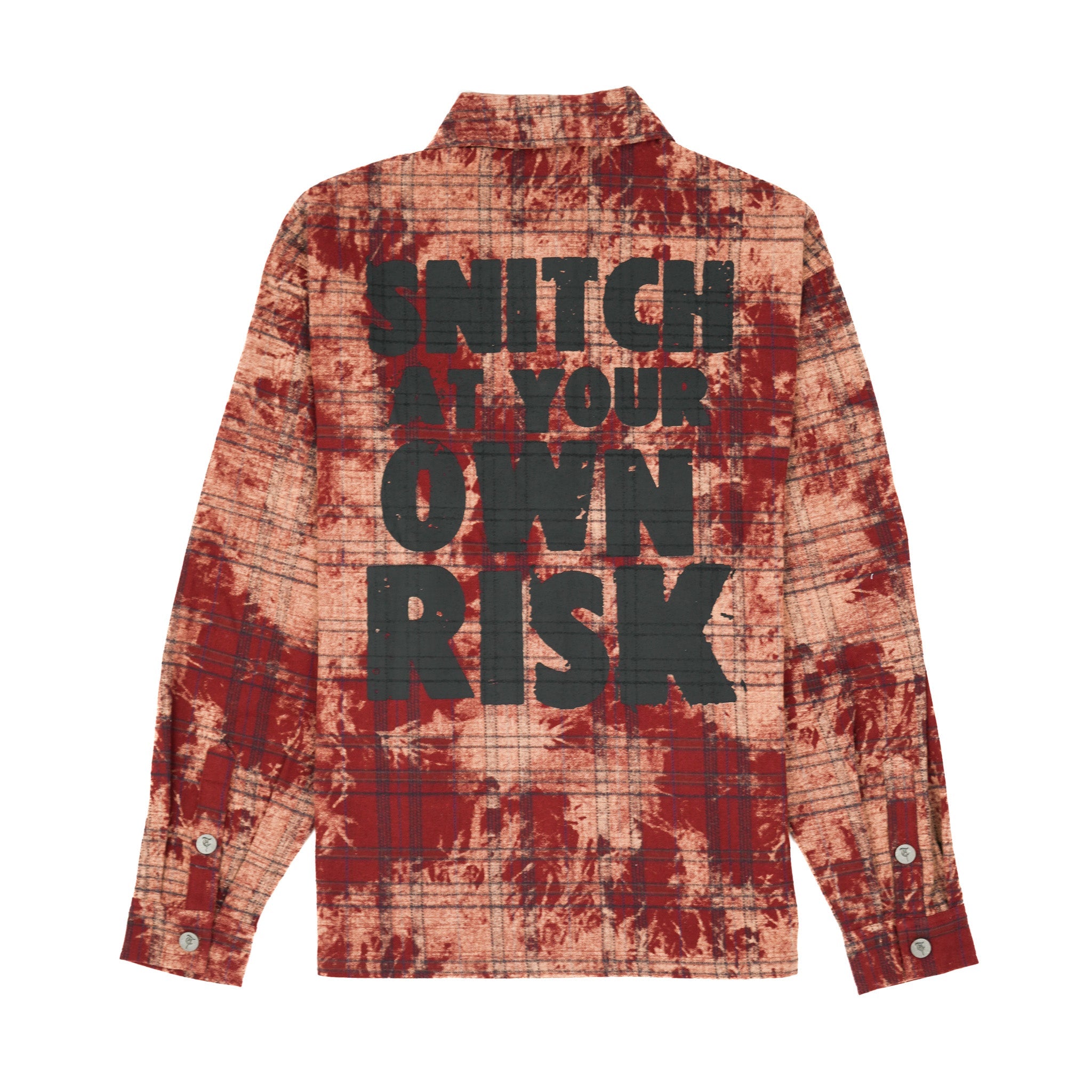 "FATAH" Red Button Up