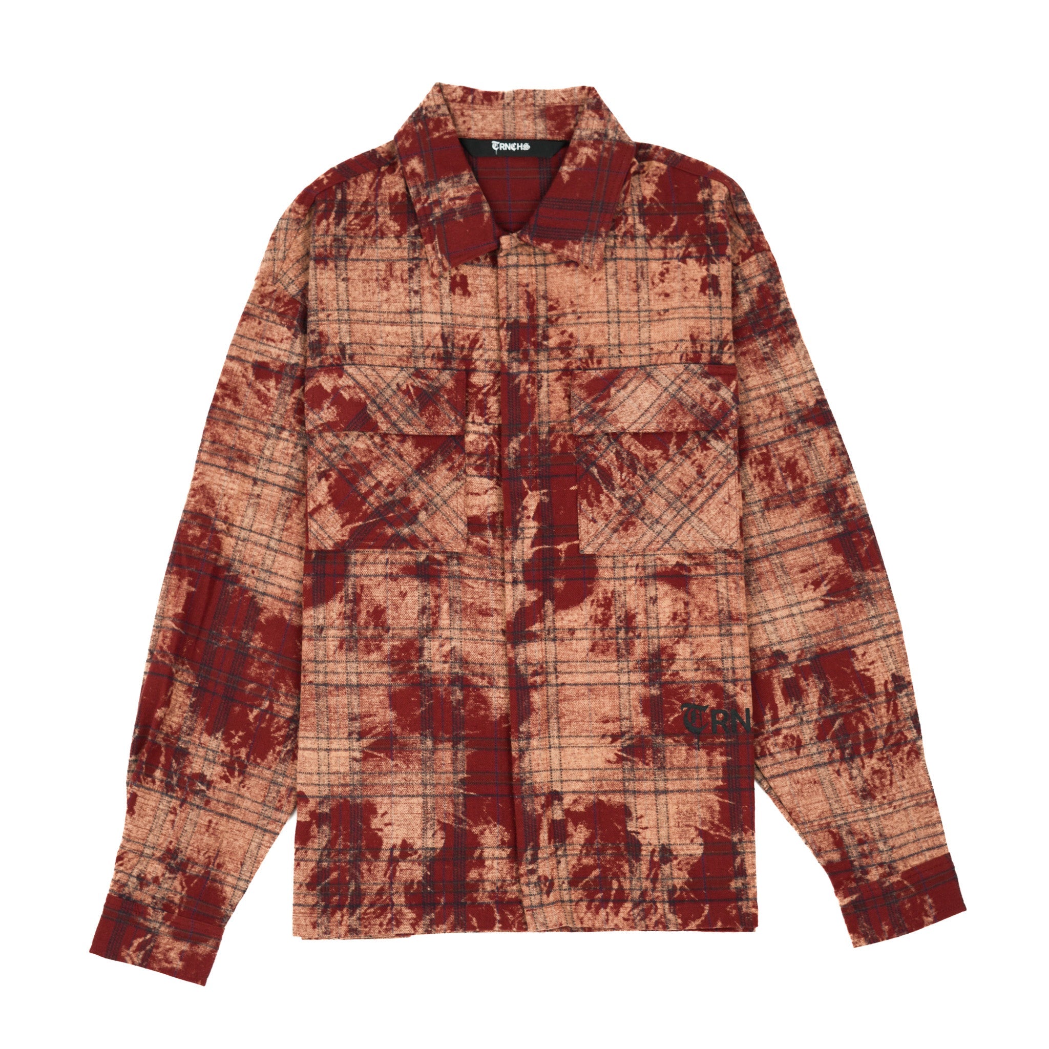 "FATAH" Red Button Up
