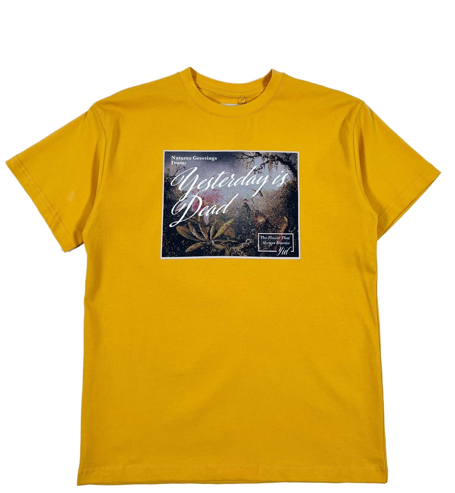 Yesterday Is Dead Garden Graphic Tee – Yellow