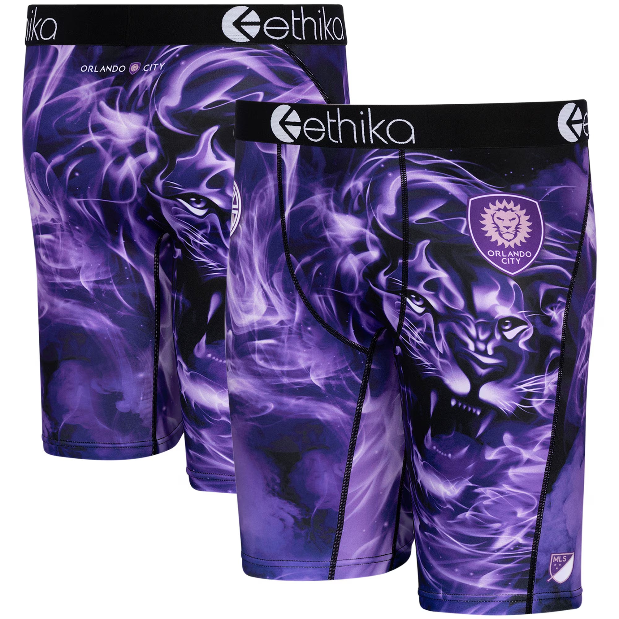 Ethika "Orlando City SC" Purple Boxer Briefs